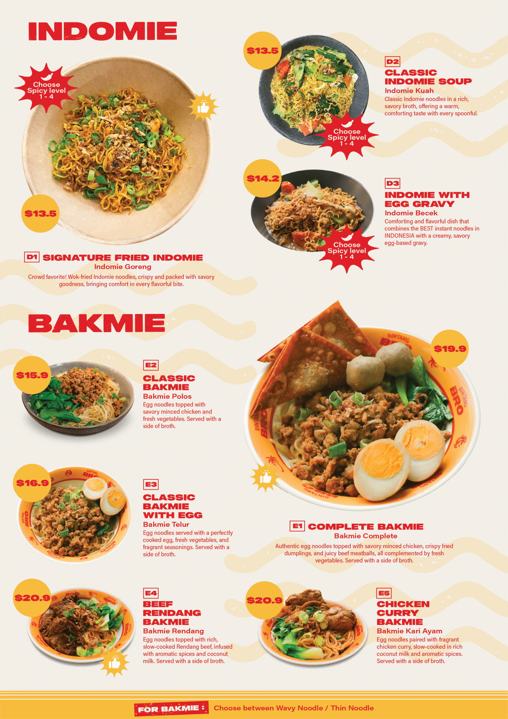 Menu Bintang Bro 7