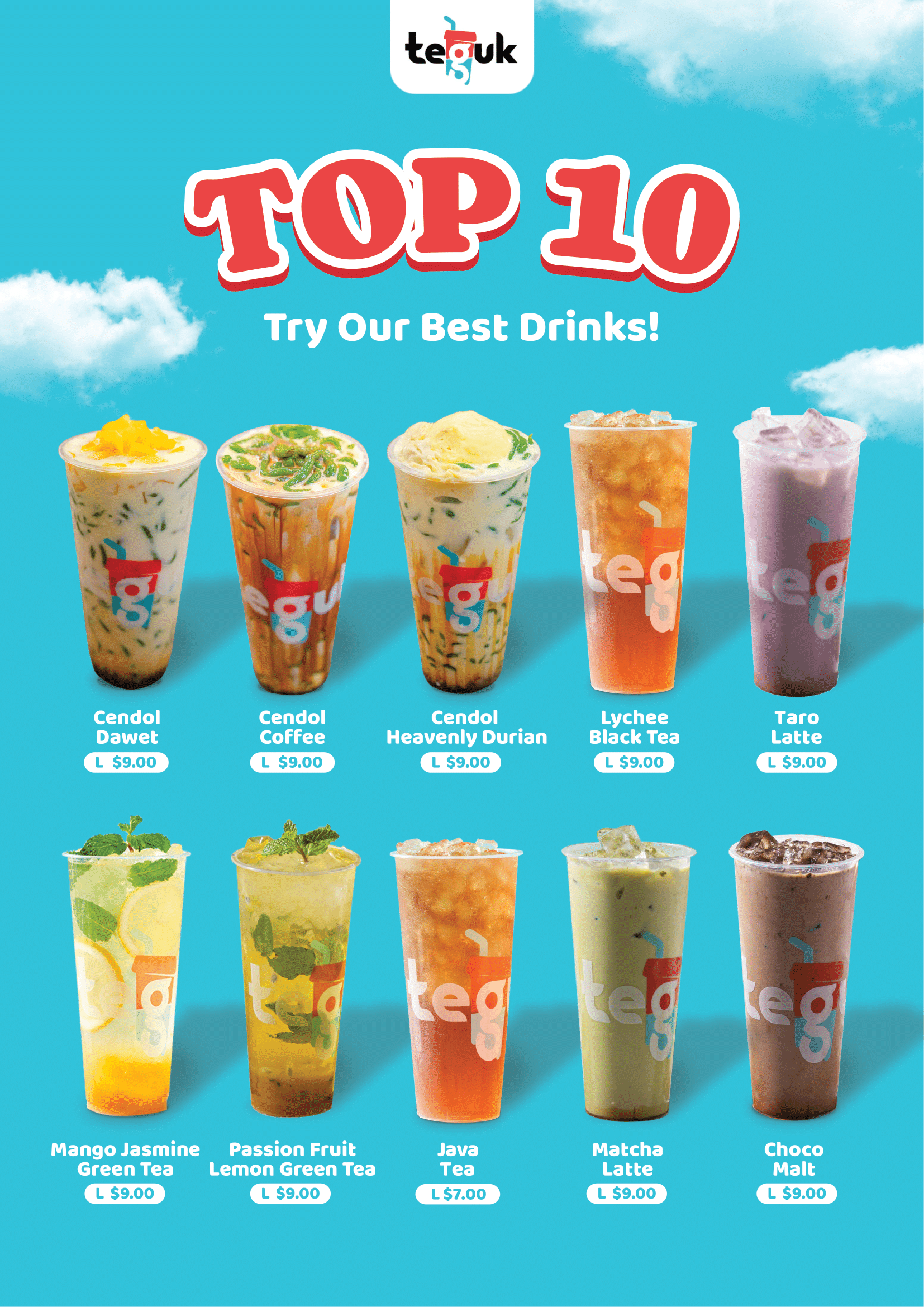 Full Menu Teguk