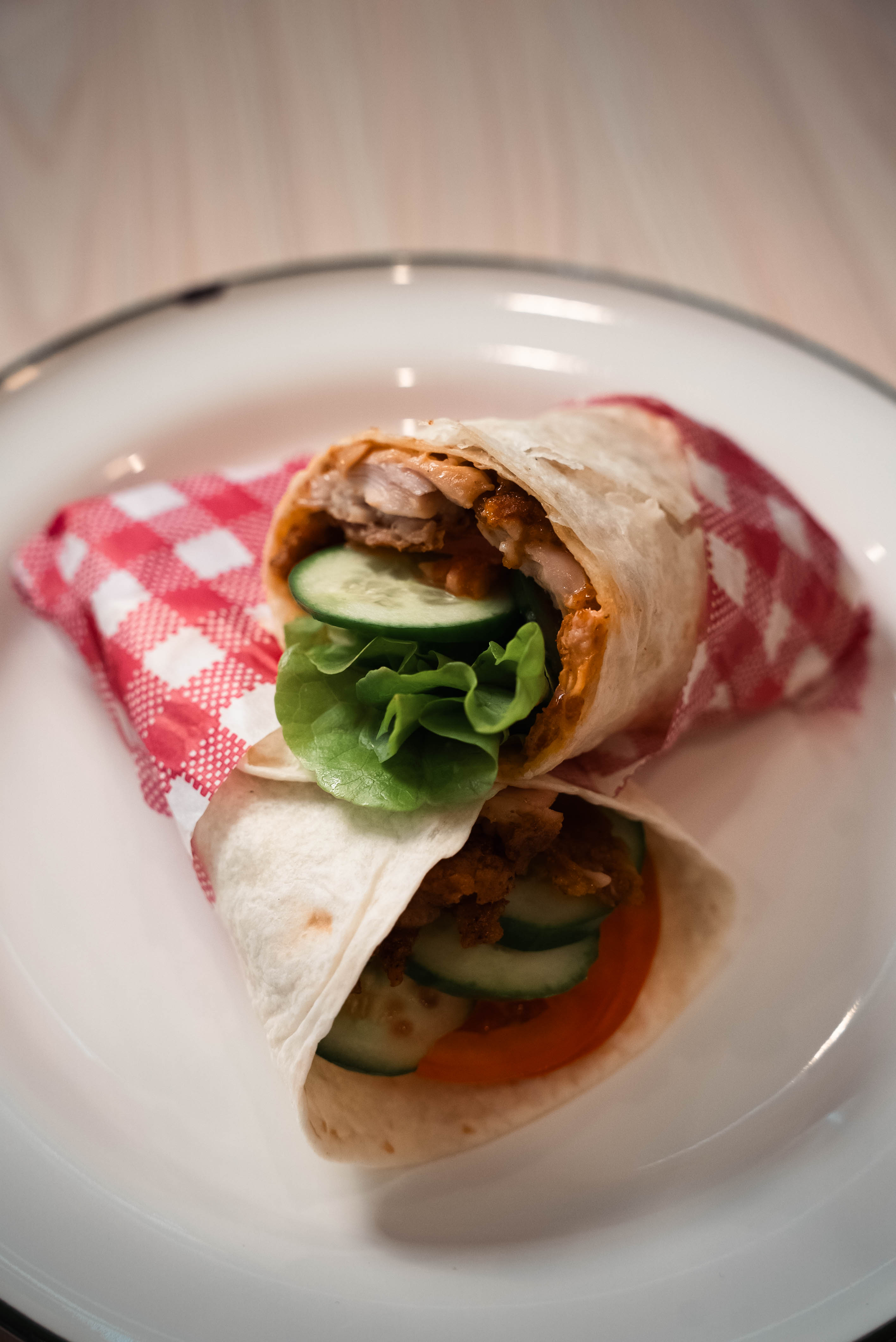 Flame Grilled Chicken Wraps